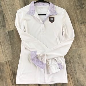 Girls long sleeve lightweight show shirt